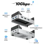Acasis M003 Mac mini M4 Dock & Stand M.2 NVMe SSD Enclosure - Image 2