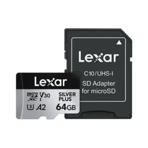 Lexar SILVER PLUS 64GB Memory Card