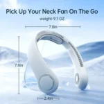 JisuLife Life4 Neck Fan FA14x – Portable Hands Personal Cooling Fan - Image 2