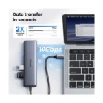 UGREEN CM512 6-in-1 Type-C Hub #45320 - Image 2