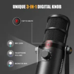 MAONO PD400X Dynamic Mic Best USB & XLR Microphone for Streaming - Image 3