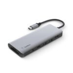 Belkin AVC009btSGY USB-C 7-in-1 Multiport Hub Adapter - Image 2