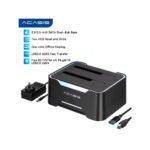 Acasis EC-6104 Dual-bay Hard Drive Docking Enclosure - Image 2