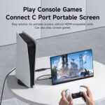 HAGIBIS HTD01 HDMI to USB-C Converter - Image 2