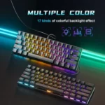 Zifriend BD61 RGB 61 Keys Gaming Mechanical Keyboard - Image 2