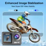 Ausek AT-M86TR 8K Action Camera Waterproof WiFi Sports Camera - Image 3