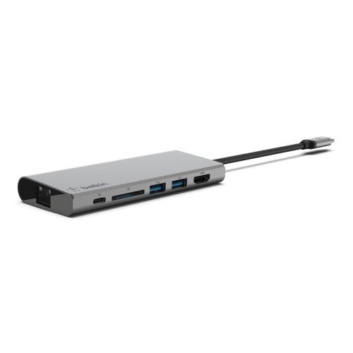 Belkin F4U092btSGY 6 in 1 Docking Hub