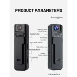 A8 1080P HD Body Camera - Image 3