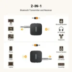 UGREEN CM667 2-in-1 Bluetooth Audio Transmitter Receiver (35223) - Image 3
