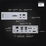 CalDigit TS4 Thunderbolt 4 Docking Station 18 Port Premium Dock - Image 4