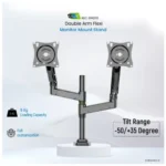Kaloc KLC-DH200 Dual Monitor Arm Stand - Image 2