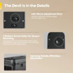 Magcubic HY450C 900 ANSI Android 14 Smart Projector - Image 4