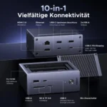 UGREEN Revodok 55735 10-in-1 Docking Station with NVMe/SATA Enclosure - Image 4