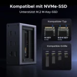 UGREEN Revodok 55735 10-in-1 Docking Station with NVMe/SATA Enclosure - Image 2