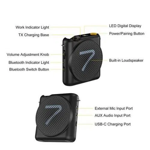 7RYMS WA2 Voice Amplifier