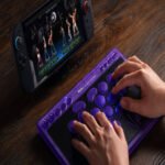 8BitDo Arcade Controller Transparent Purple Signature Edition - Image 2