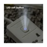 Deli ET405 6-Port 2 Pin Socket Power Strip 3M - Image 3