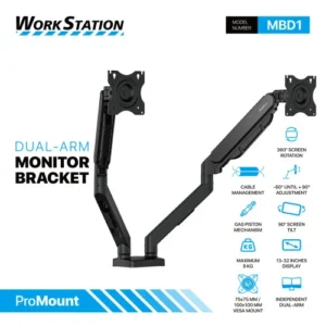 Fantech MBD1 Dual Monitor Arm