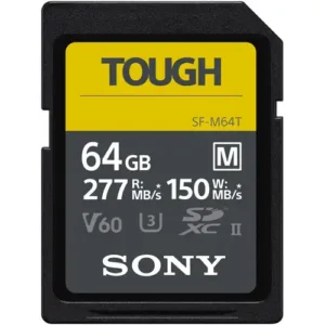 Sony SF-M64T Tough Series 64GB Memory Card