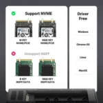 UGREEN CM400 M.2 NVMe SSD Enclosure (10902) - Image 2