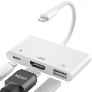 COTEetCI Lightning 3in1 HDMI Adapter