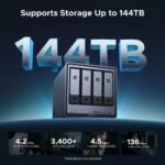 UGREEN DXP4800 Pro 4-Bay Desktop NAS Enclosure - Image 3